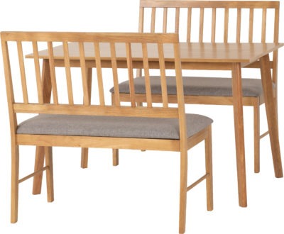 Austin 1+2 Dining Bench Set