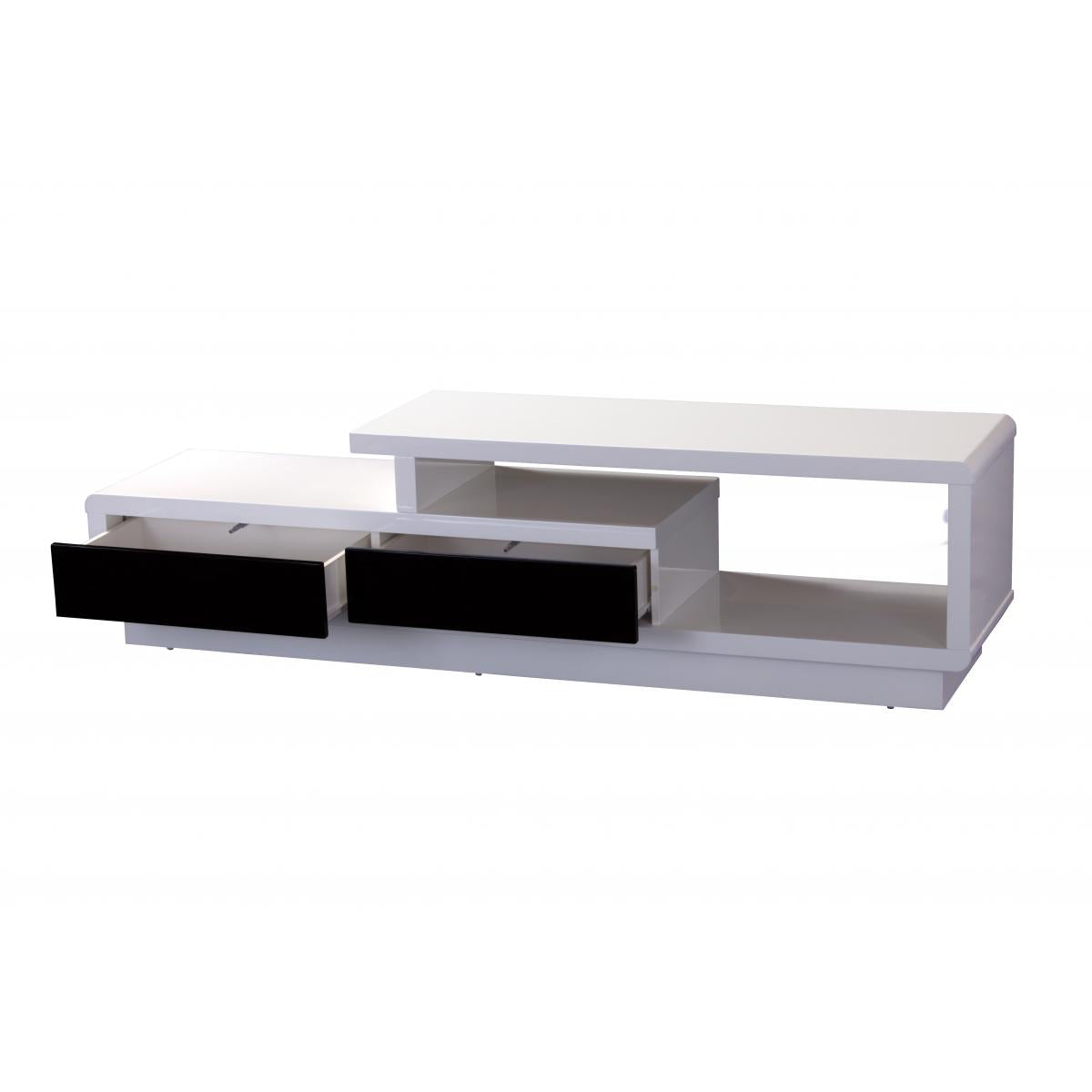 Abberly High Gloss TV Cabinet - White