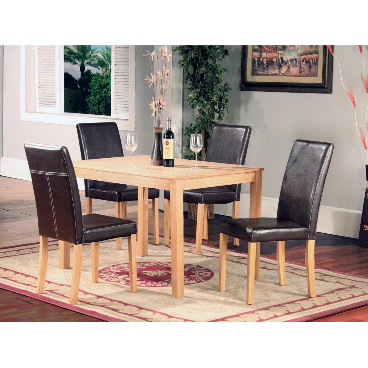 Ashdale Dining Chair - Brown (Set of 2)