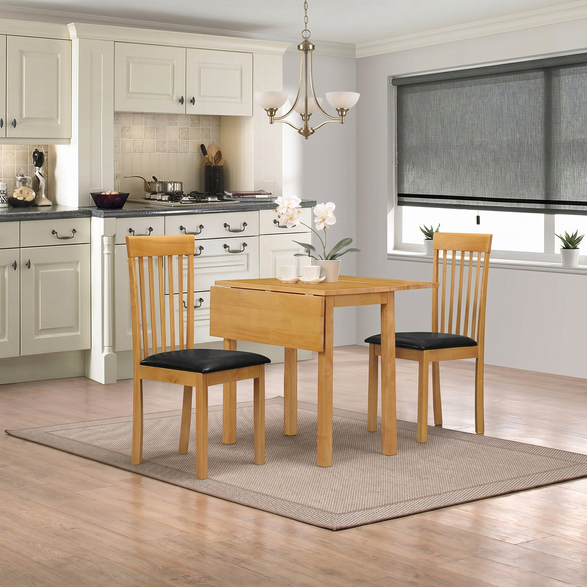 Atlas Dropleaf Dining Table Only Oak