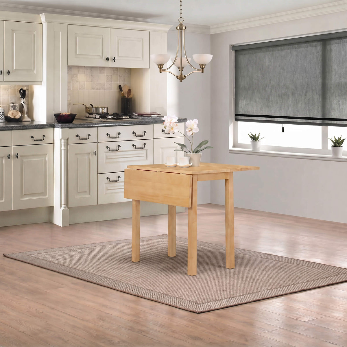 Atlas Dropleaf Dining Table Only Natural
