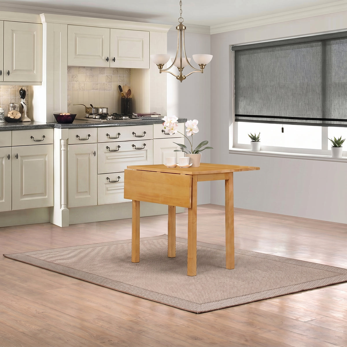 Atlas Dropleaf Dining Table Only Oak