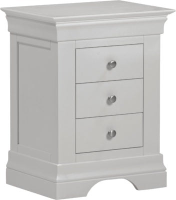 Bordeaux 3 Drawer Bedside