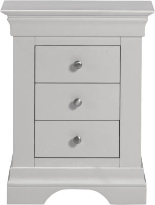 Bordeaux 3 Drawer Bedside