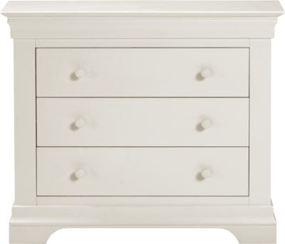 Bordeaux Ivory Wide 3 Drawer Chest