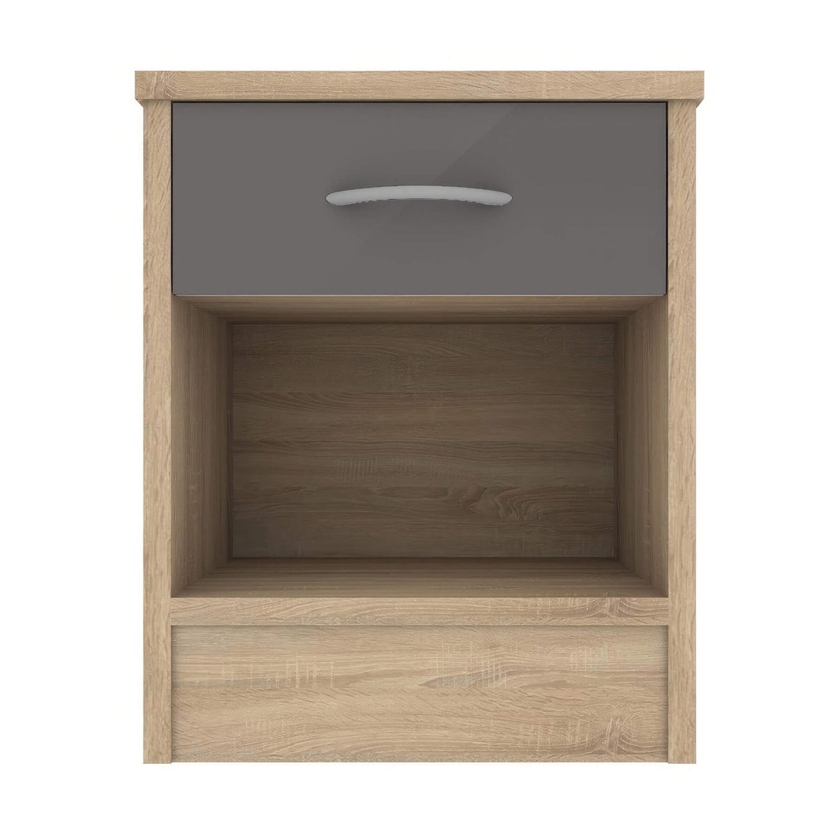 Bardalona Bedside - Grey Gloss