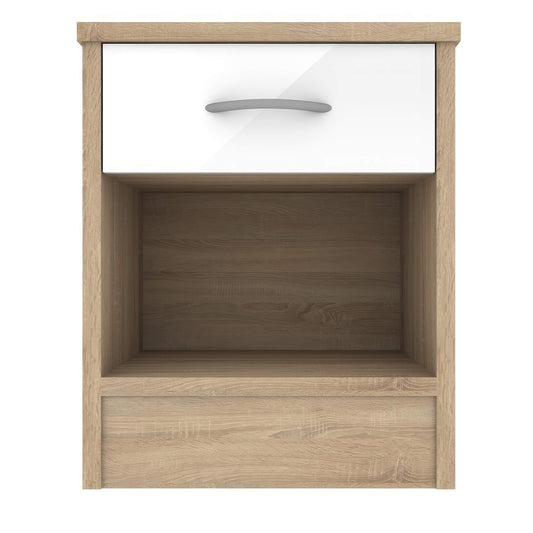 Bardalona Bedside - White Gloss