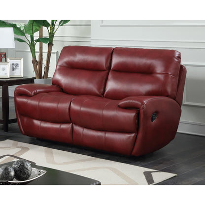 Bailey Recliner LeatherGel & PU 2 Seater - Black