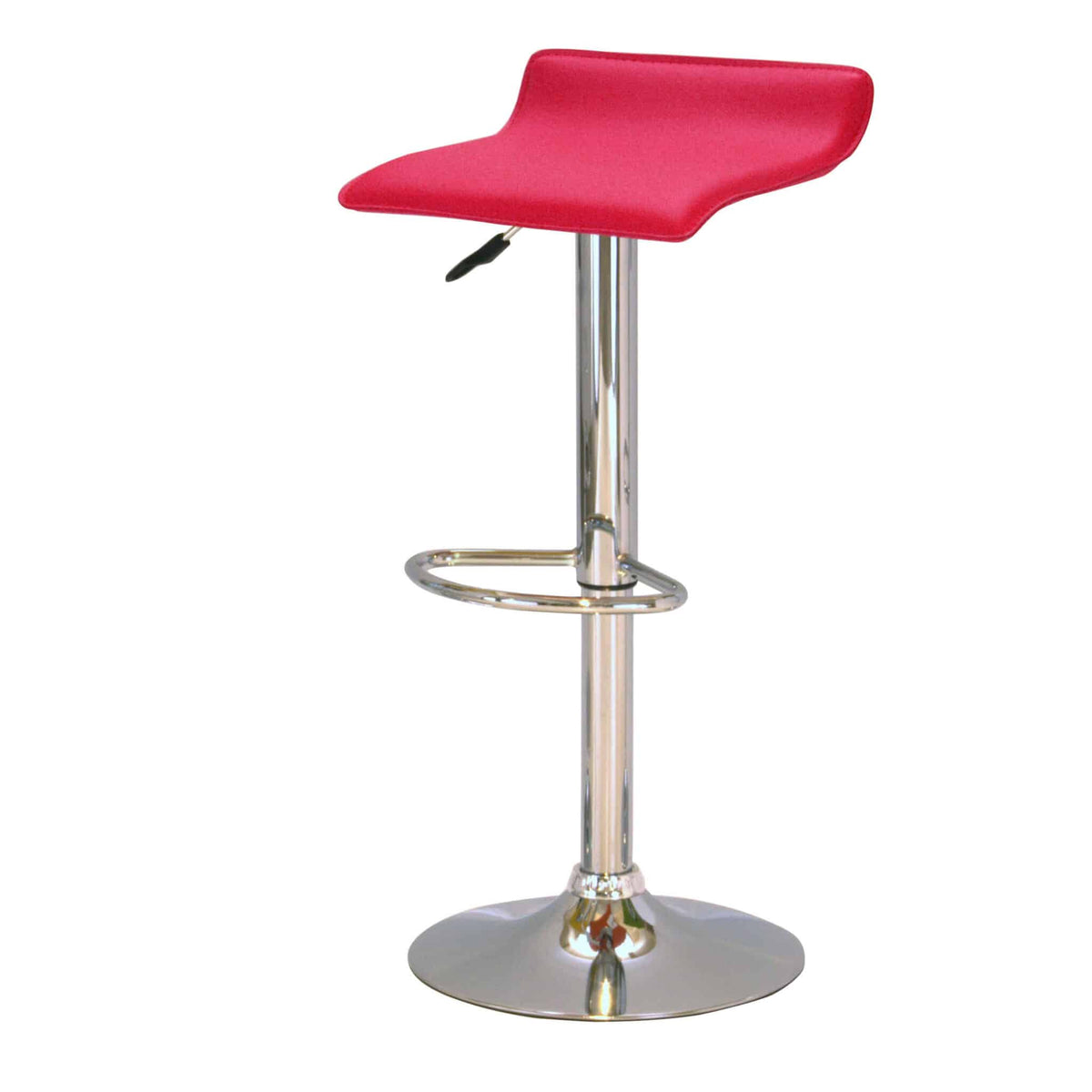 Bar Stool Model 8 (Sold in Pairs) - Red (Set of 2)