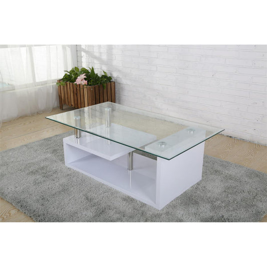 Bernard Coffee Table - High Gloss White