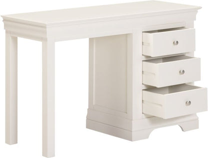Bordeaux 3 Drawer Dressing Table - Ivory