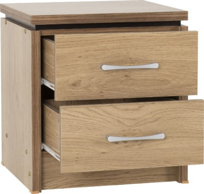 Charles 2 Drawer Bedside