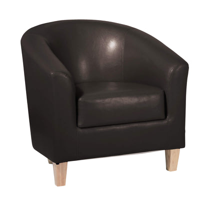 Claridon 1 Seater Sofa PU - Cream