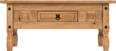 Corona 1 Drawer Coffee Table