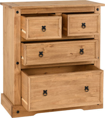 Corona 2+2 Drawer Chest