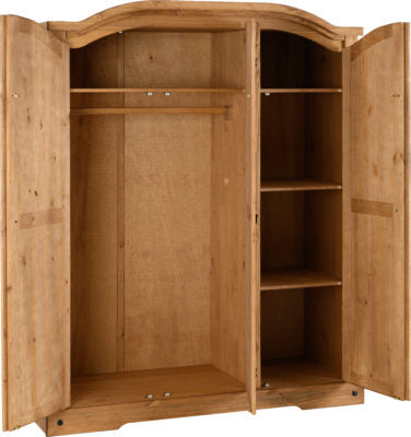 Corona 3 Door Wardrobe