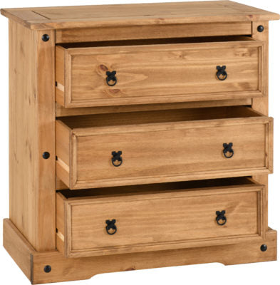 Corona 3 Drawer Chest