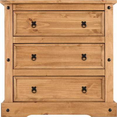 Corona 3 Drawer Chest