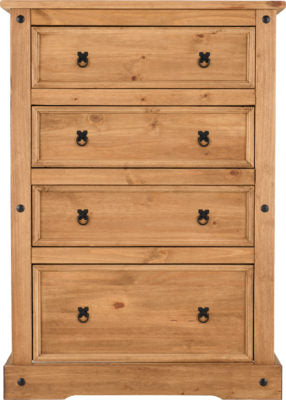 Corona 4 Drawer Chest