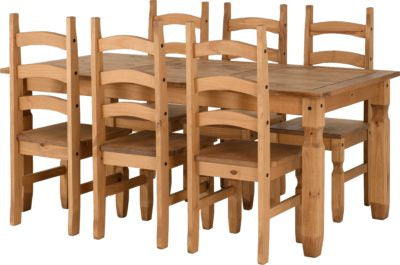 Corona 6' Dining Set