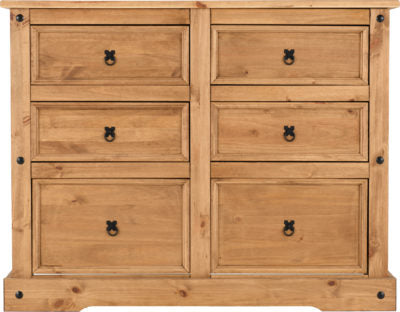 Corona 6 Drawer Chest