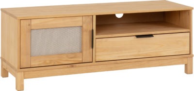 Corona Rattan 1 Door 1 Drawer TV Unit