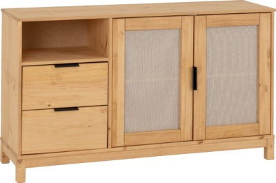 Corona Rattan 2 Door 2 Drawer Sideboard