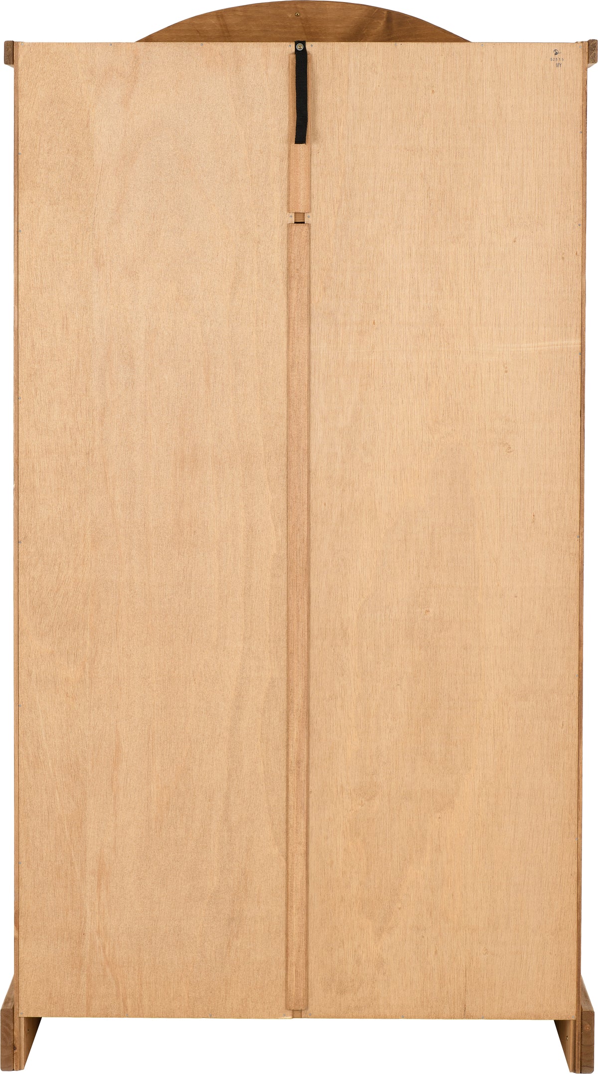 Corona 2 Door Wardrobe - Distressed Waxed Pine