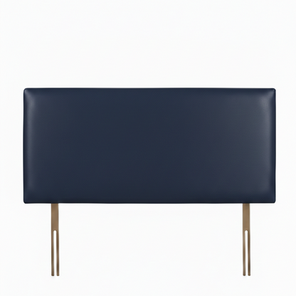 Blue PU Leather Headboard