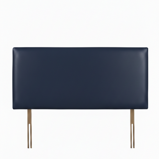 Blue PU Leather Headboard