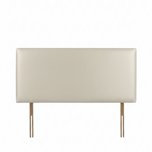 Cream PU Leather Headboard