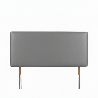 Grey PU Leather Headboard