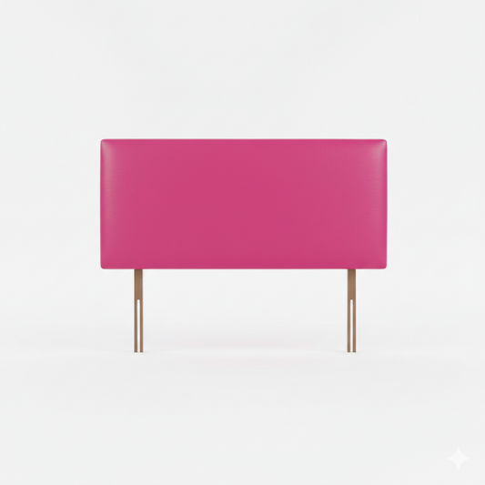 Pink PU Leather Headboard
