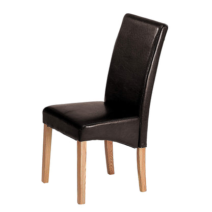 Cyprus Chair Solid Ashwood - Brown (Set of 2)