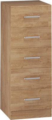 Dakota 5 Drawer Narrow Chest