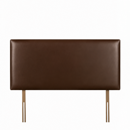 Brown PU Leather Headboard