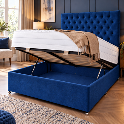 Plush Marine Ottoman Bed