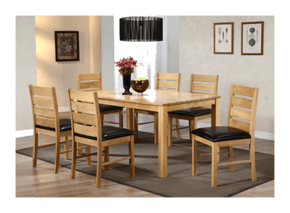 Fairmont Dining Chairs (2s) - Natural &amp; White