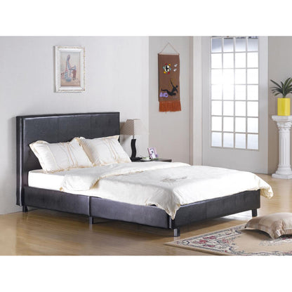 Fusion PU Bed - Black