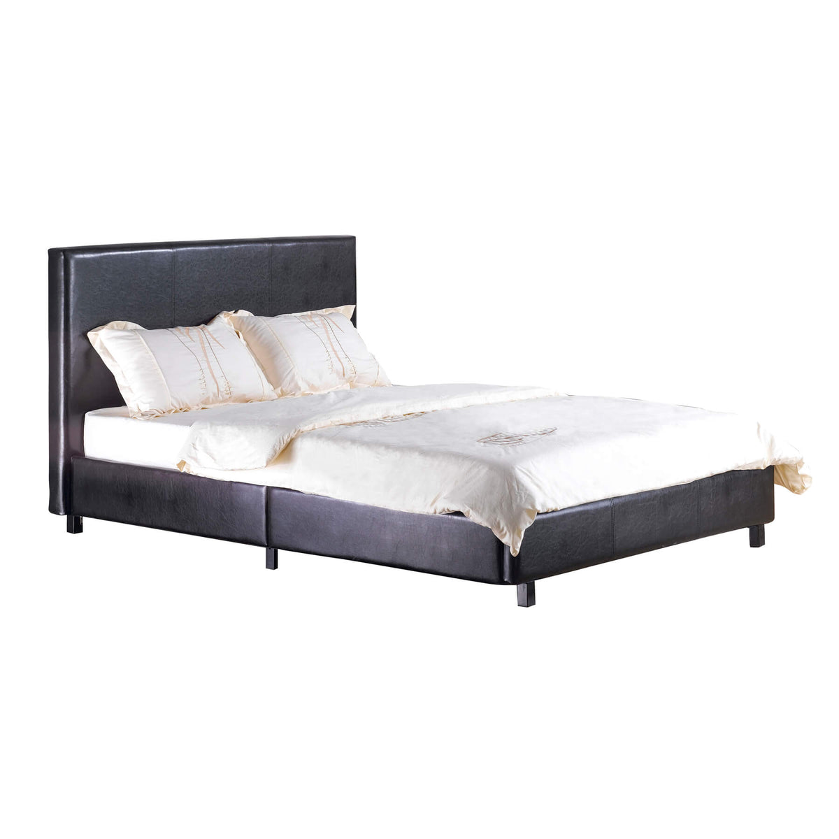 Fusion PU Bed - Black