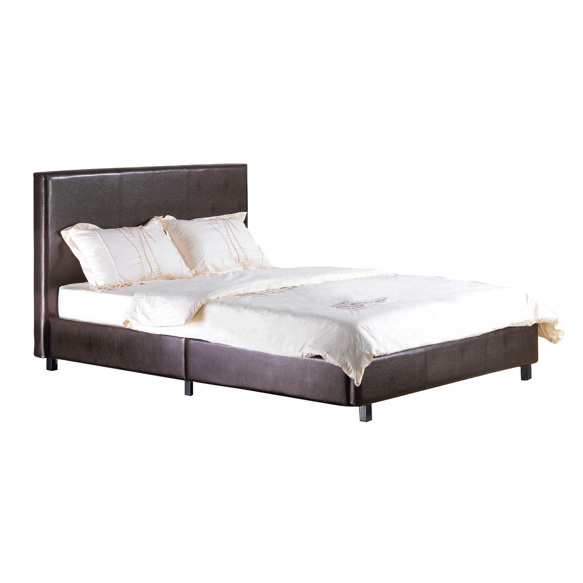 Fusion PU Bed - Brown