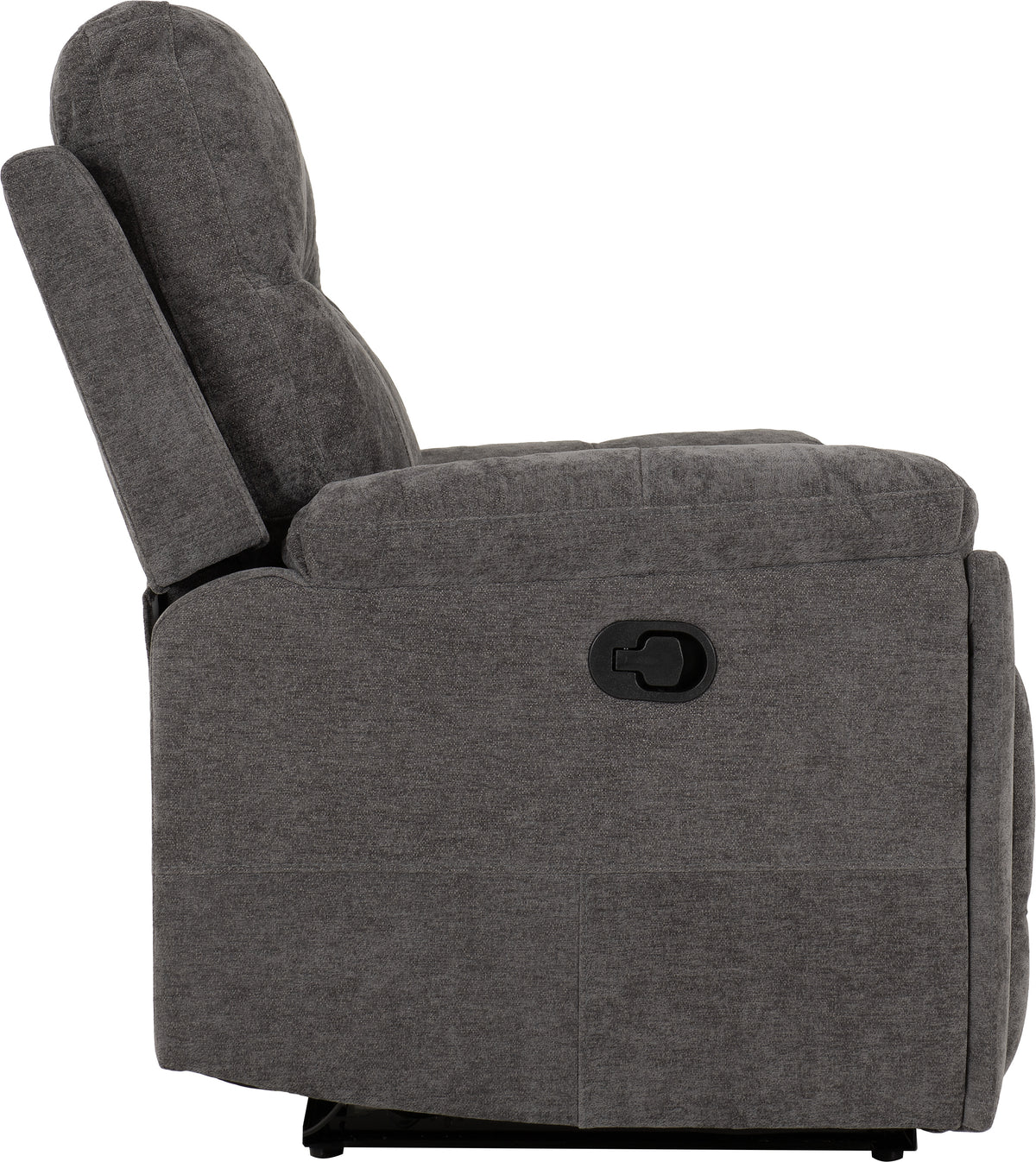 Guildford 2 Seater Recliner Sofa - Grey Fabric