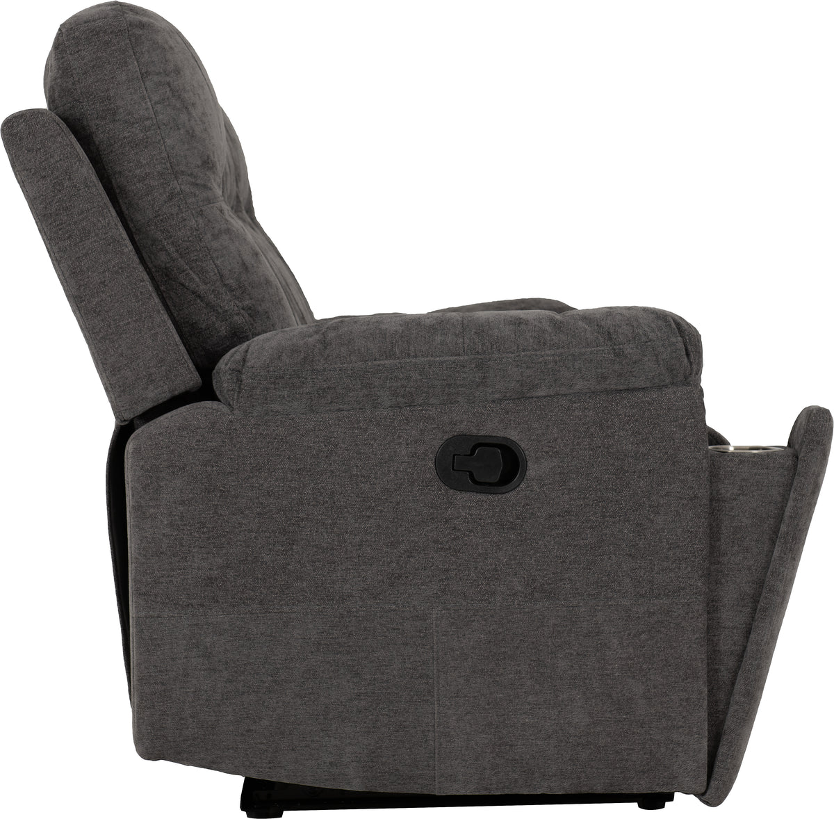 Guildford 3 Seater Recliner Sofa - Grey Fabric