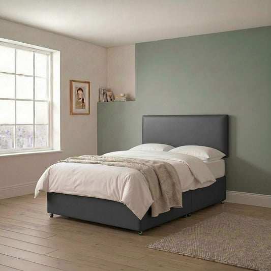 Genoa PU Headboard - Grey