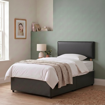 Genoa PU Headboard - Black