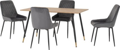 Hamilton Medium Dining Set with Avery Chairs