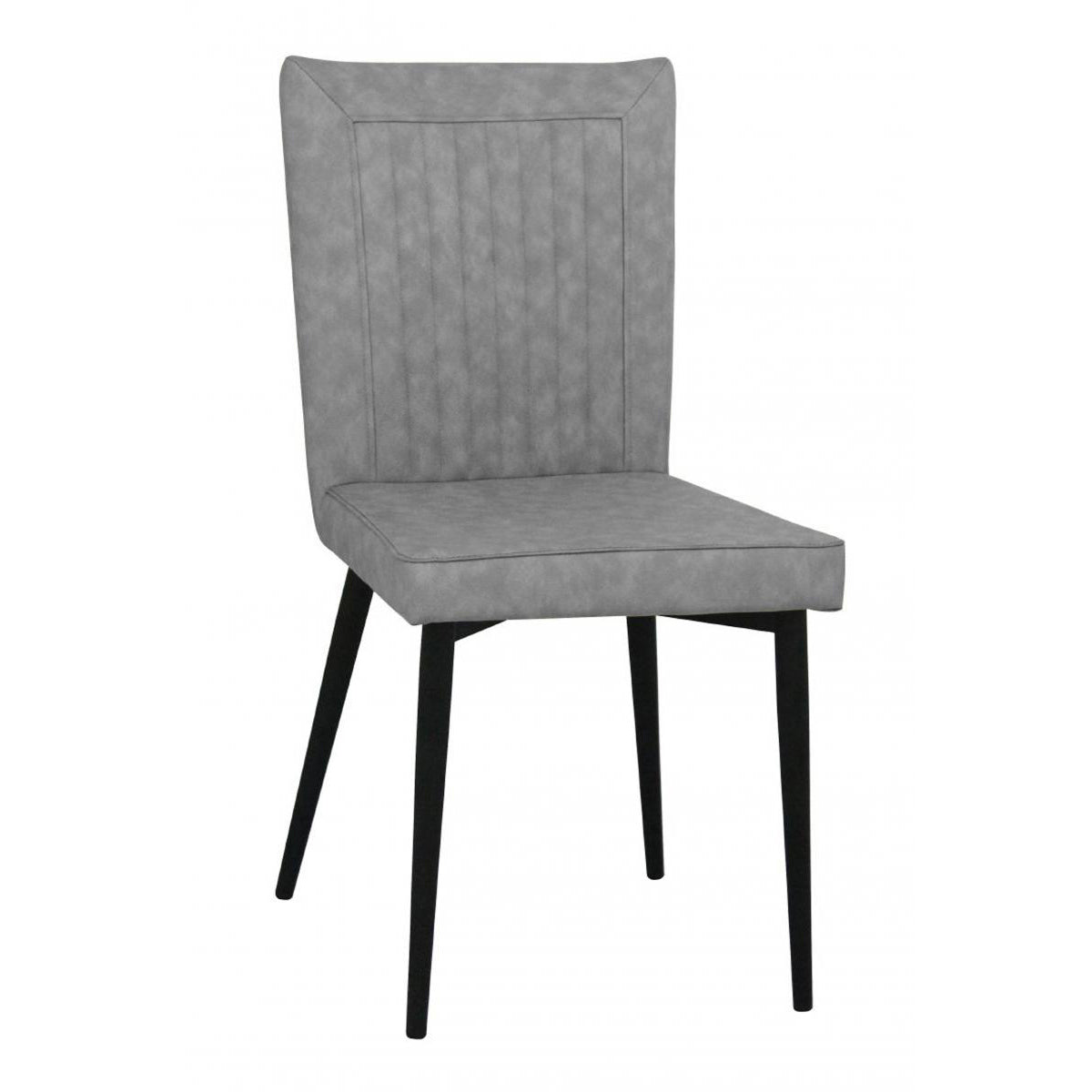 Hoskin PU Chair - Grey (Set of 4)