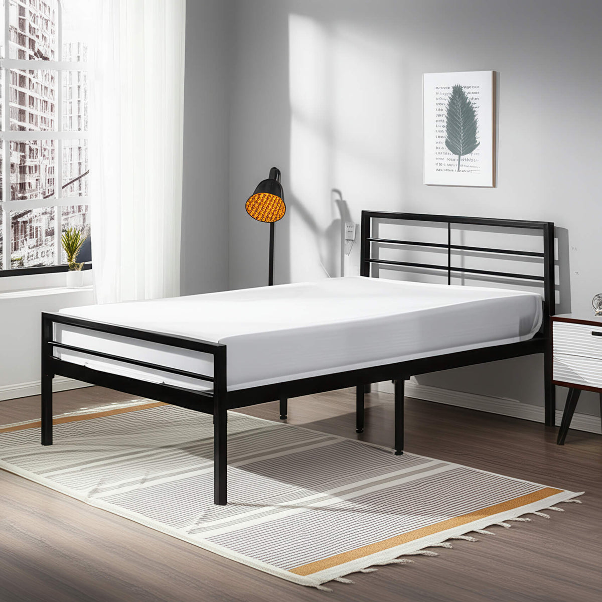 Jennifer Contract Bed - Black