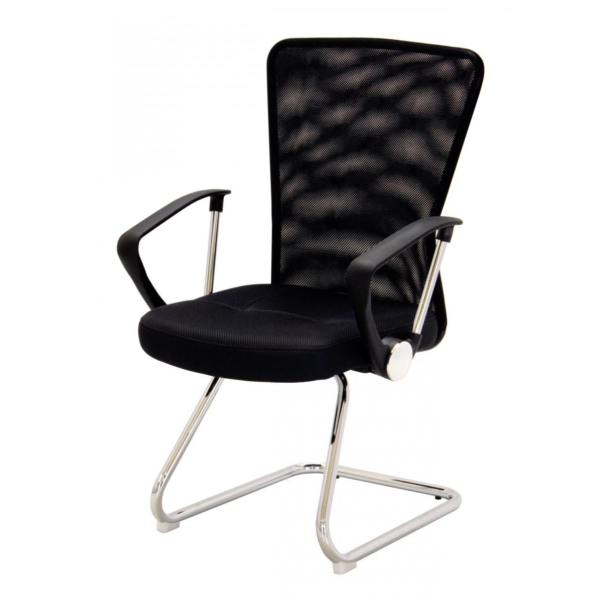 Keswick Office Chair Black & Charcoal (Set of 2)