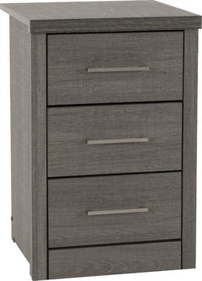 Lisbon 3 Drawer Bedside Chest